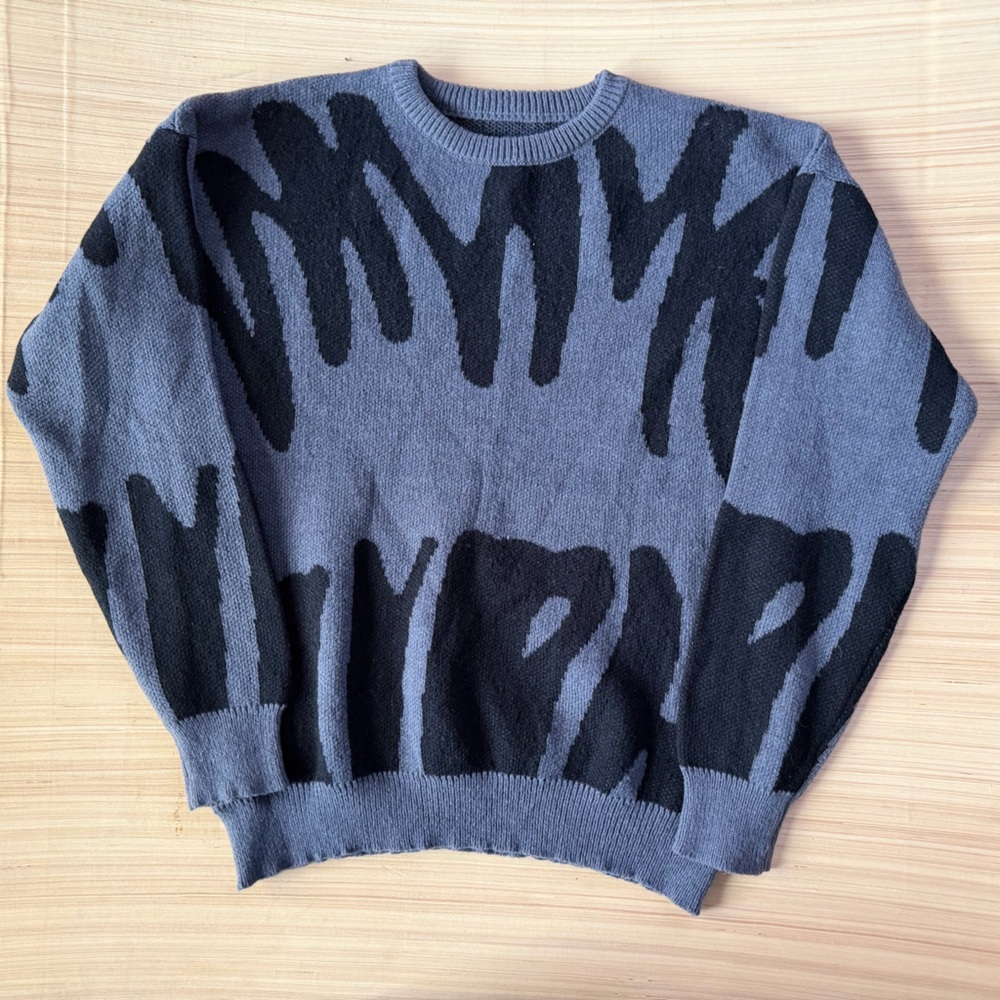 SHEIN‎ Charcoal Knit Sweater